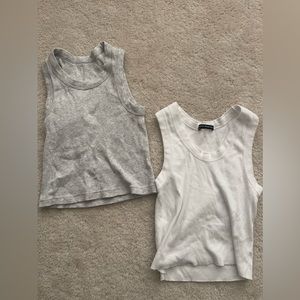 Brandy Melville cropped tanks